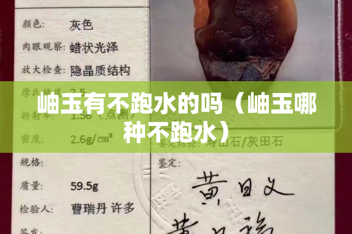 岫玉有不跑水的吗（岫玉哪种不跑水）