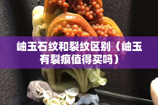 岫玉石纹和裂纹区别（岫玉有裂痕值得买吗）