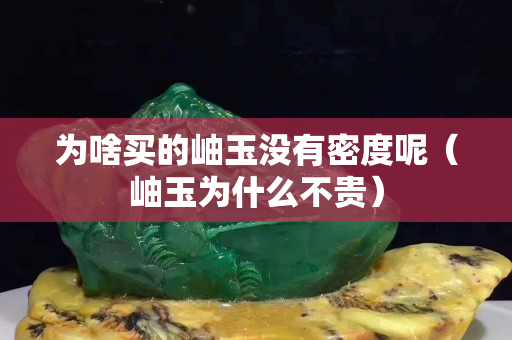 为啥买的岫玉没有密度呢（岫玉为什么不贵）