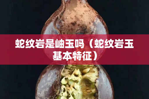 蛇纹岩是岫玉吗（蛇纹岩玉基本特征）