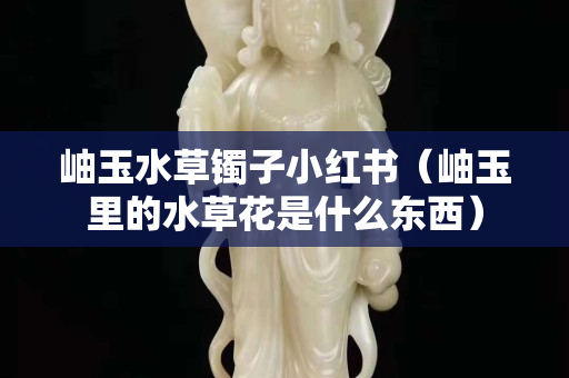岫玉水草镯子小红书（岫玉里的水草花是什么东西）