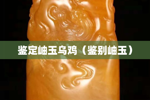 鉴定岫玉乌鸡（鉴别岫玉）