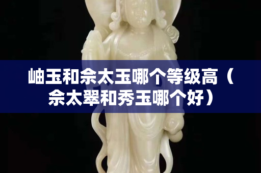 岫玉和佘太玉哪个等级高（佘太翠和秀玉哪个好）