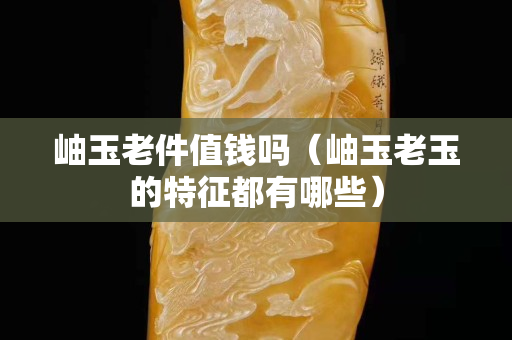 岫玉老件值钱吗（岫玉老玉的特征都有哪些）
