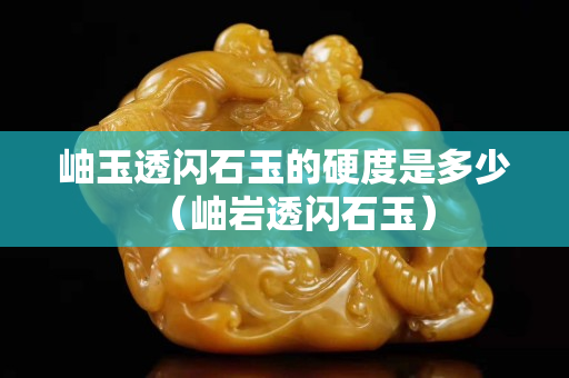岫玉透闪石玉的硬度是多少（岫岩透闪石玉）