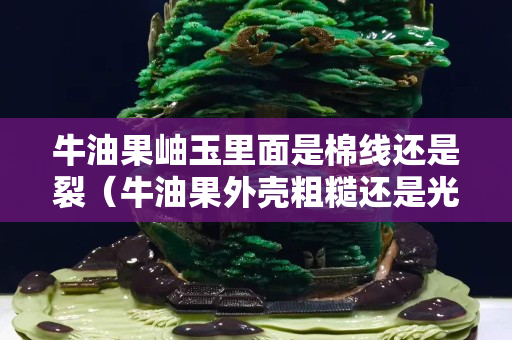 牛油果岫玉里面是棉线还是裂（牛油果外壳粗糙还是光滑）