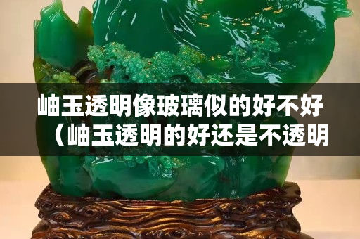 岫玉透明像玻璃似的好不好（岫玉透明的好还是不透明的好）