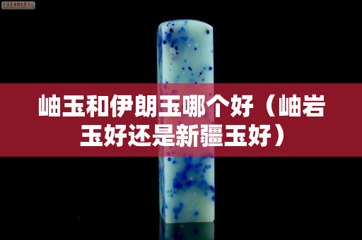 岫玉和伊朗玉哪个好（岫岩玉好还是新疆玉好）
