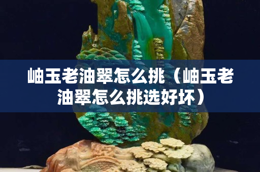 岫玉老油翠怎么挑（岫玉老油翠怎么挑选好坏）