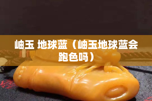 岫玉 地球蓝（岫玉地球蓝会跑色吗）