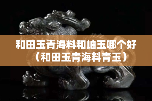 和田玉青海料和岫玉哪个好（和田玉青海料青玉）
