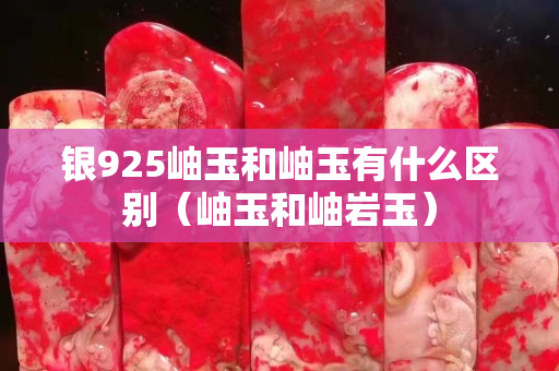 银925岫玉和岫玉有什么区别（岫玉和岫岩玉）