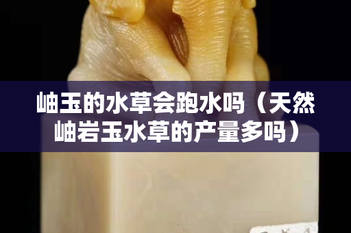 岫玉的水草会跑水吗（天然岫岩玉水草的产量多吗）