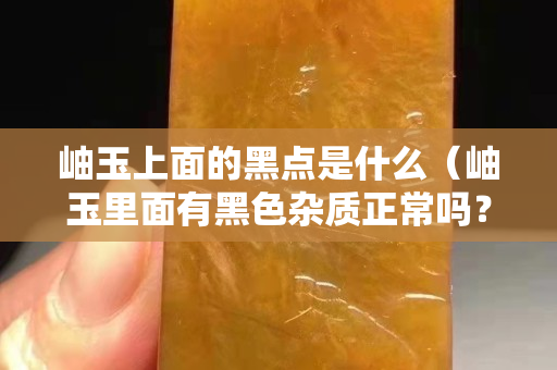 岫玉上面的黑点是什么（岫玉里面有黑色杂质正常吗？）