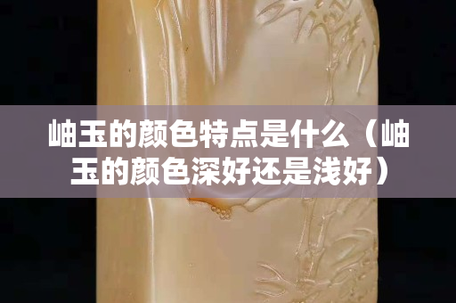 岫玉的颜色特点是什么（岫玉的颜色深好还是浅好）
