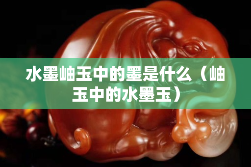 水墨岫玉中的墨是什么（岫玉中的水墨玉）
