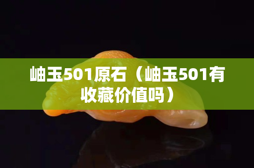 岫玉501原石（岫玉501有收藏价值吗）