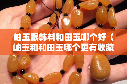 岫玉跟韩料和田玉哪个好（岫玉和和田玉哪个更有收藏价值）