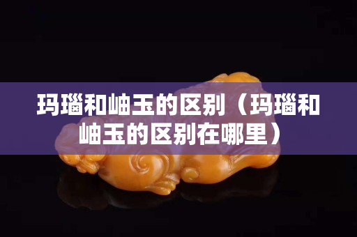 玛瑙和岫玉的区别（玛瑙和岫玉的区别在哪里）