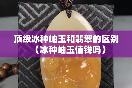 顶级冰种岫玉和翡翠的区别（冰种岫玉值钱吗）
