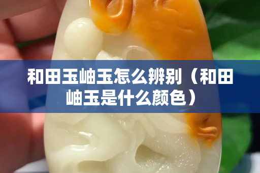和田玉岫玉怎么辨别（和田岫玉是什么颜色）