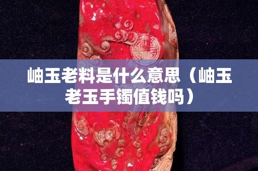 岫玉老料是什么意思（岫玉老玉手镯值钱吗）