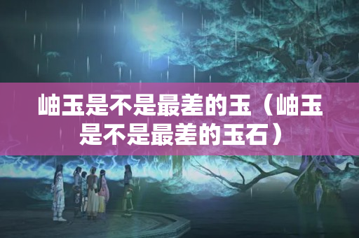 岫玉是不是最差的玉（岫玉是不是最差的玉石）