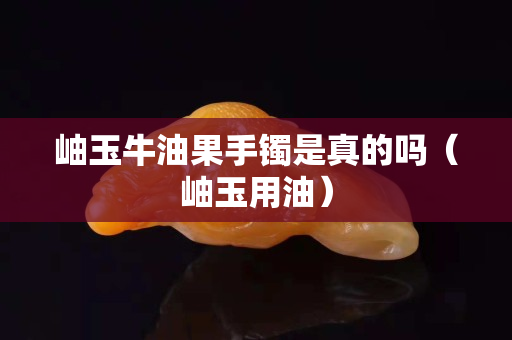 岫玉牛油果手镯是真的吗（岫玉用油）