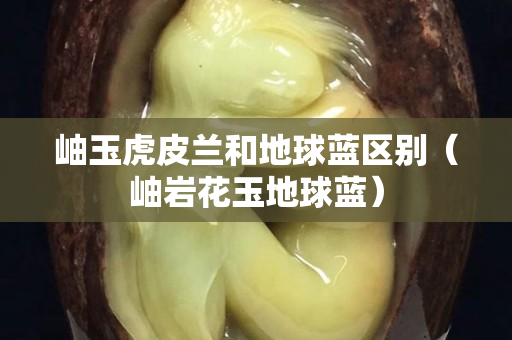 岫玉虎皮兰和地球蓝区别（岫岩花玉地球蓝）