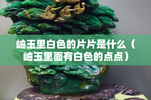 岫玉里白色的片片是什么（岫玉里面有白色的点点）