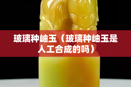 玻璃种岫玉（玻璃种岫玉是人工合成的吗）