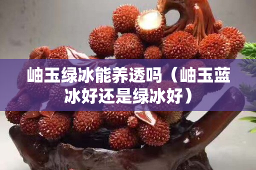 岫玉绿冰能养透吗（岫玉蓝冰好还是绿冰好）