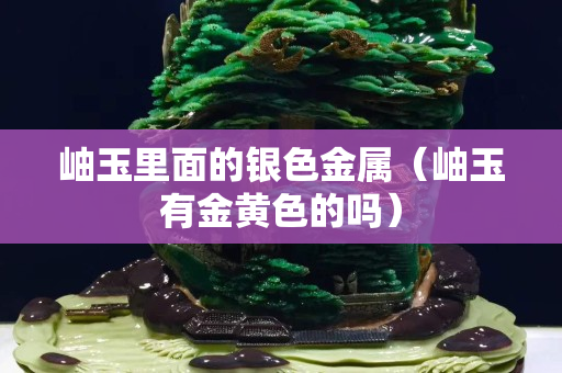 岫玉里面的银色金属（岫玉有金黄色的吗）