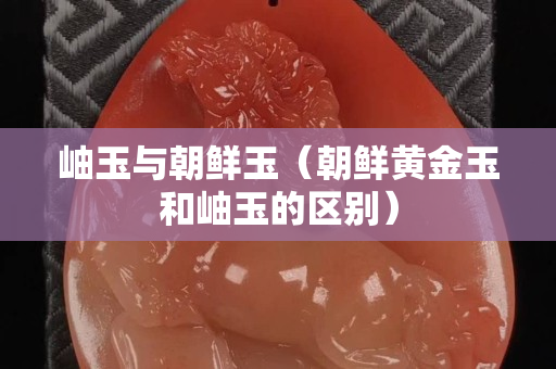 岫玉与朝鲜玉（朝鲜黄金玉和岫玉的区别）