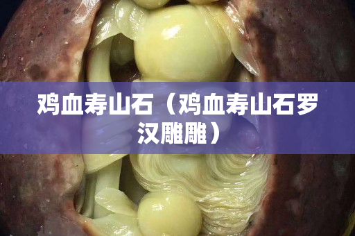 鸡血寿山石（鸡血寿山石罗汉雕雕）