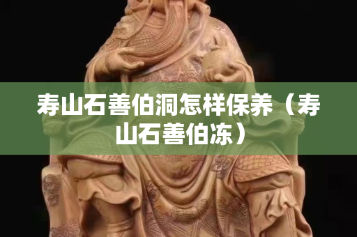寿山石善伯洞怎样保养（寿山石善伯冻）