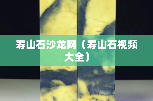 寿山石沙龙网（寿山石视频大全）