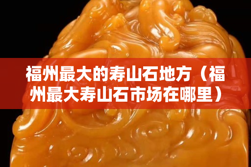 福州最大的寿山石地方（福州最大寿山石市场在哪里）