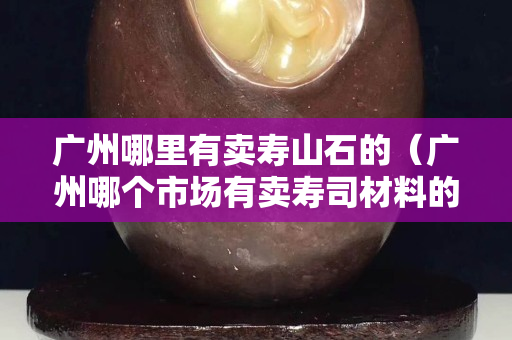 广州哪里有卖寿山石的（广州哪个市场有卖寿司材料的）