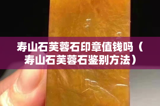 寿山石芙蓉石印章值钱吗（寿山石芙蓉石鉴别方法）