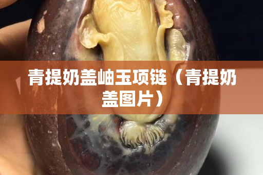 青提奶盖岫玉项链（青提奶盖图片）