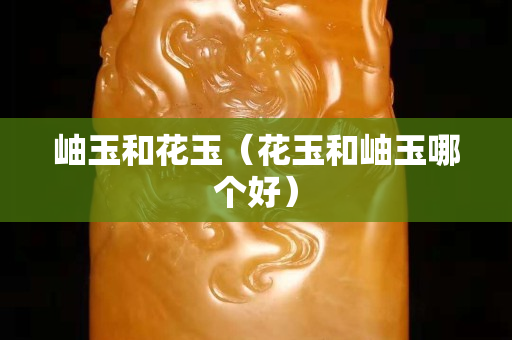 岫玉和花玉（花玉和岫玉哪个好）