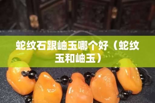 蛇纹石跟岫玉哪个好（蛇纹玉和岫玉）