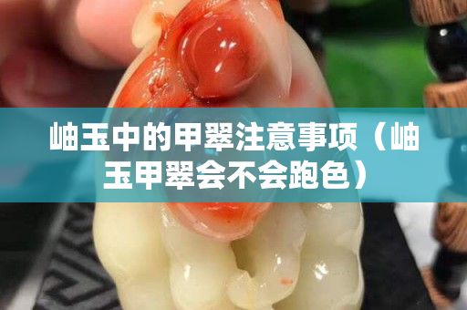 岫玉中的甲翠注意事项（岫玉甲翠会不会跑色）