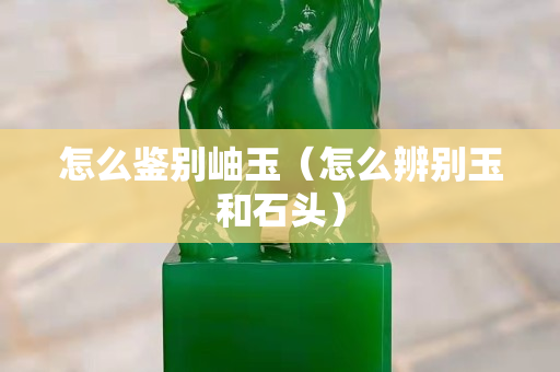 怎么鉴别岫玉（怎么辨别玉和石头）