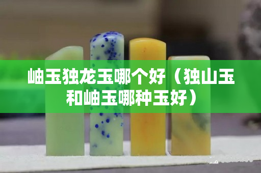 岫玉独龙玉哪个好（独山玉和岫玉哪种玉好）