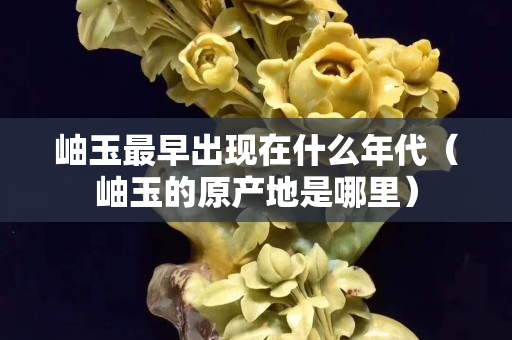 岫玉最早出现在什么年代（岫玉的原产地是哪里）
