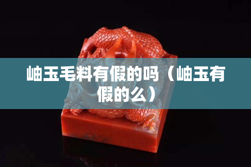 岫玉毛料有假的吗（岫玉有假的么）
