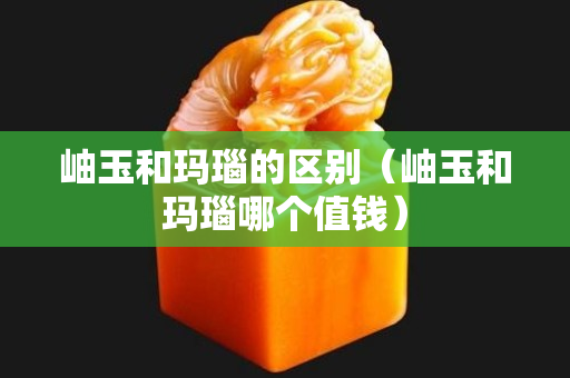 岫玉和玛瑙的区别（岫玉和玛瑙哪个值钱）