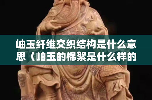 岫玉纤维交织结构是什么意思（岫玉的棉絮是什么样的）